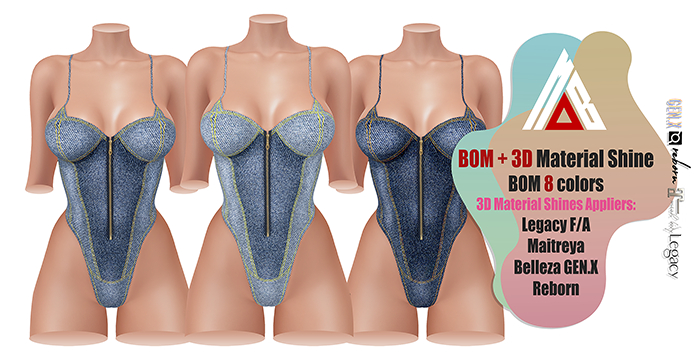 MOB - Hot Jean - Swimsuit [BoM]