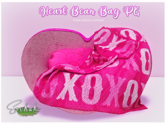 EVH Heart Bean Bag PG