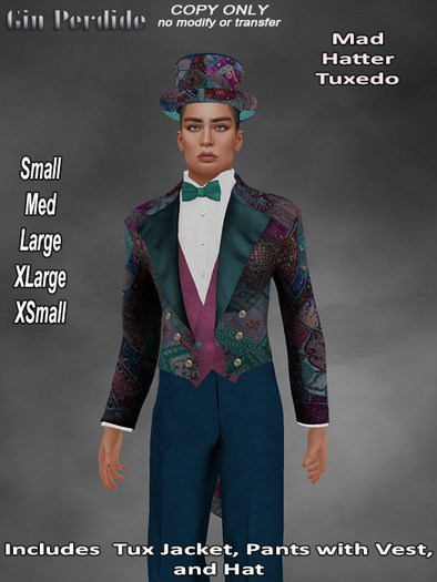 Madhatter Tux Outfit