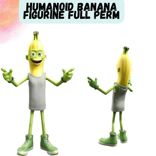 "MB" humanoid banana figurine full perm