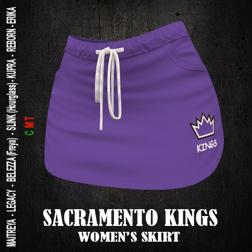 SACRAMENTO KINGS  -  Women's Skirt