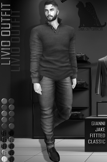 *.:Dark Cat:.*Men* LIVIO OUTFIT DEMO
