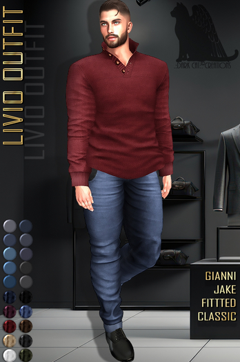 *.:Dark Cat:.*Men* LIVIO OUTFIT