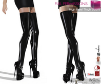 Full Perm Female High Heel Thigh Boots FITMESH Slink Maitreya LaraX Belleza Ocacin Ebody Reborn Legacy