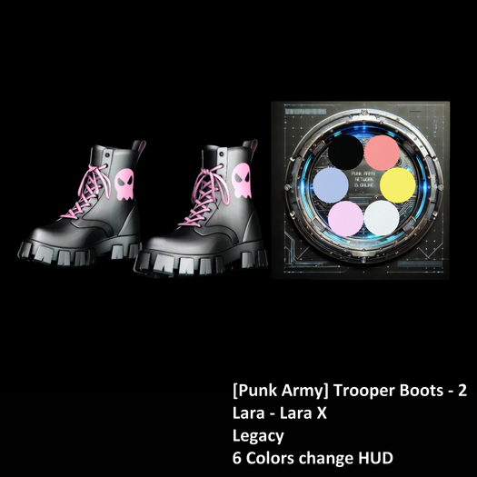 [Punk Army] Trooper Boots - 2