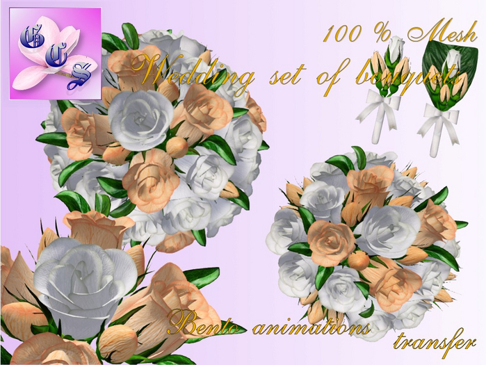 Wedding set of bouquets of roses_w&a_011_RB8