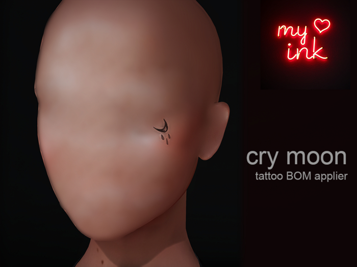 my ink. cry moon