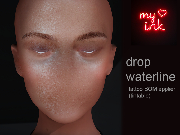 my ink. drop waterline