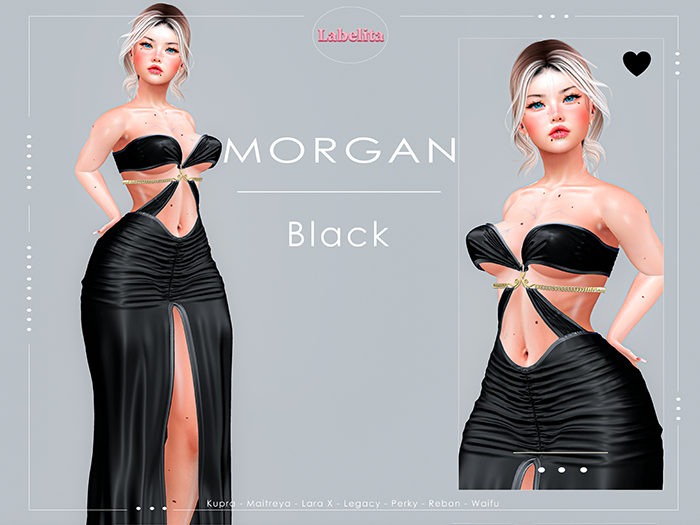 [LABELITA] Morgan Dress Black