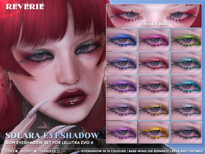 [REVERIE] Solara Eyeshadow [BOM\EvoX]