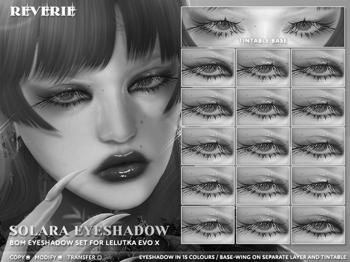 [REVERIE] Solara Eyeshadow DEMO