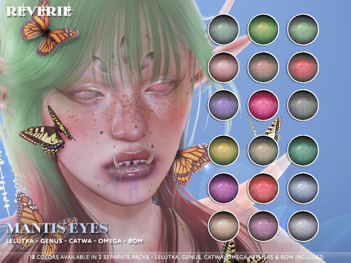 [REVERIE] Mantis Eyes Fatpack