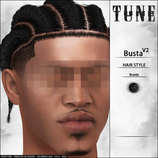 TUNE - "Busta v2" Braids. [PACK]