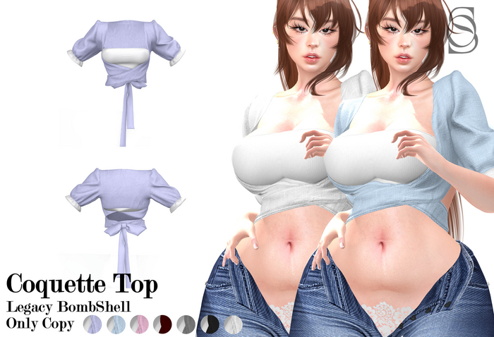Ohrion Store- Coquette Top Legacy BombShell Fatpack