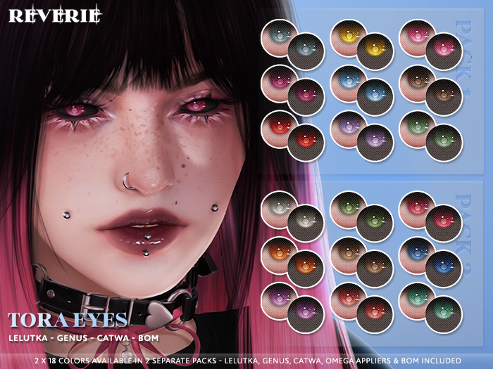 [REVERIE] Tora Eyes Fatpack