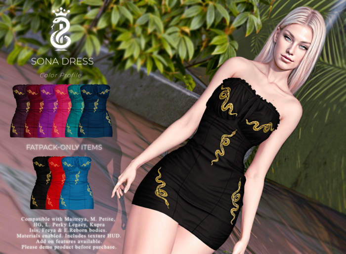 Imperatriz - Sona Dress - Fatpack