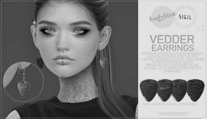 Ladybird x Sigil // Vedder Earrings DEMO
