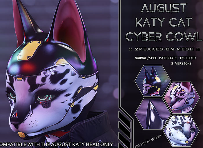 [KK] - Katy Cat Cyber Cowl