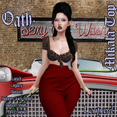 {Oath.} Mikala Top Leopard PBR