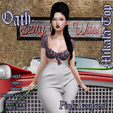 {Oath.} Mikala Top Pink Leopard PBR