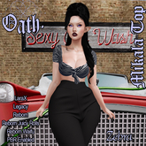 {Oath.} Mikala Top Zebra PBR
