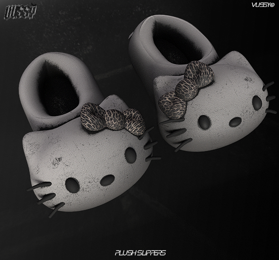 V/ PLUSH Slippers - Leo