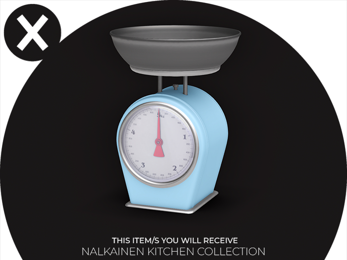 BLACK NEST / Nalkainen Kitchen Scale