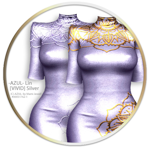 -AZUL- Lin [VIVID] Silver