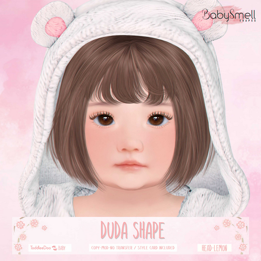 Baby Smell - Duda Shape (TD HEAD LEMON)