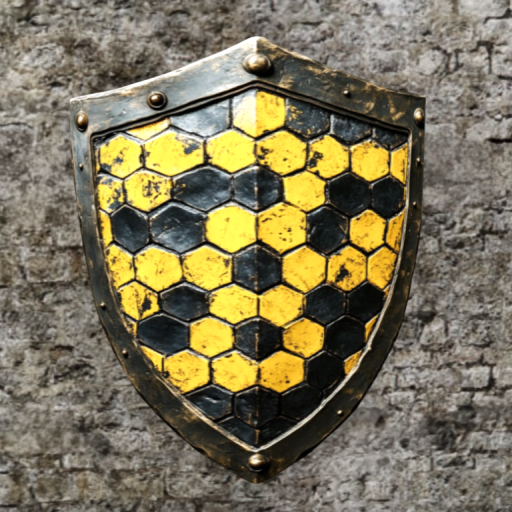 Decorative Honeycomb Shield