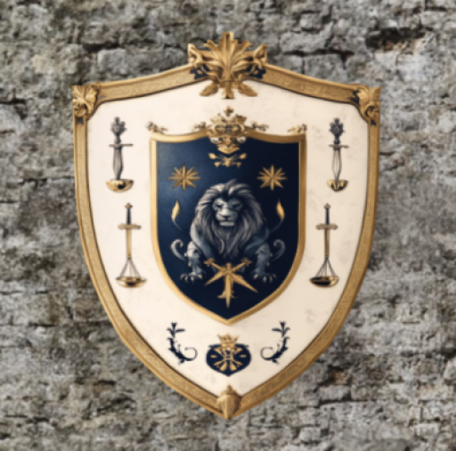 Decorative Lion Shield
