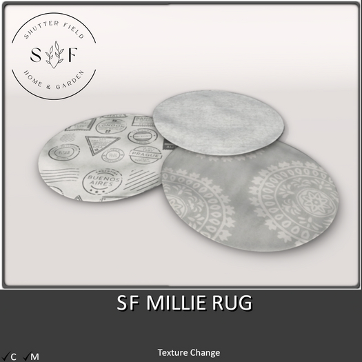 SF MILLIE RUG - BOXED