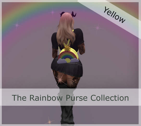 Particle Rainbow Backpack - Yellow - Wear to Unpack