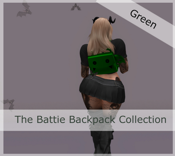 Particle Bat Purse - Green - Wear to Unpack