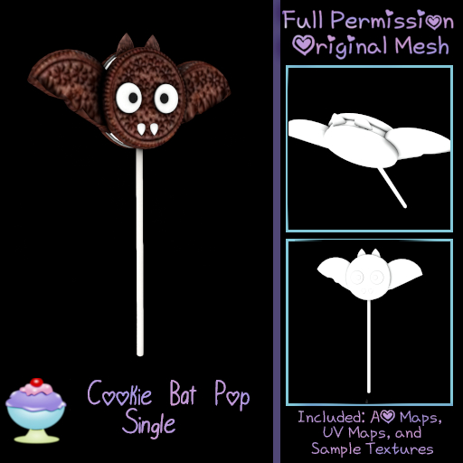 [Sherbert] Full Perm Cookie Bat Pop Single (ADD)