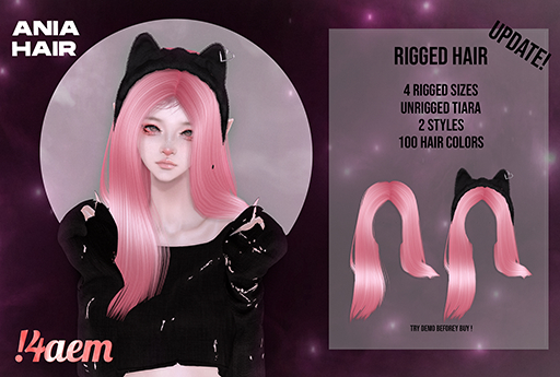 !4AEM - Ania Hair  (PACK 2)