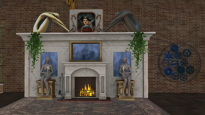 Ethereal Glow Fireplace Deluxe
