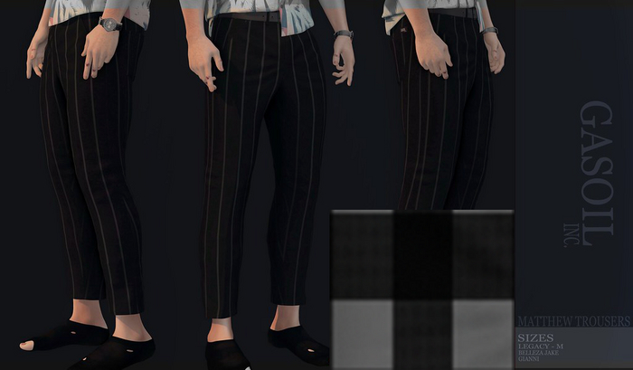 [GL - inc.] - Matthew trousers Quad