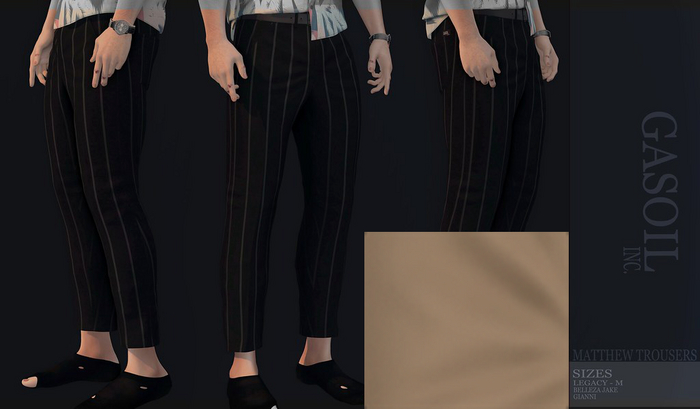 [GL - inc.] - Matthew trousers Beige Gift