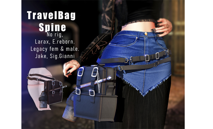 UNA. TravelBag Spine FATPACK