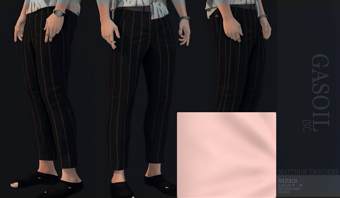 [GL - inc.] - Matthew trousers Pink