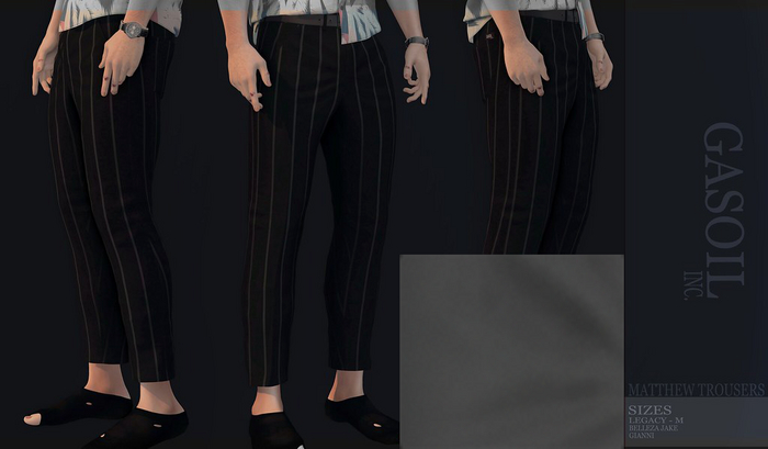 [GL - inc.] - Matthew trousers  Gray
