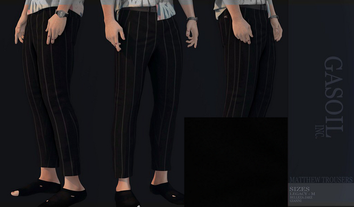 [GL - inc.] - Matthew trousers Black