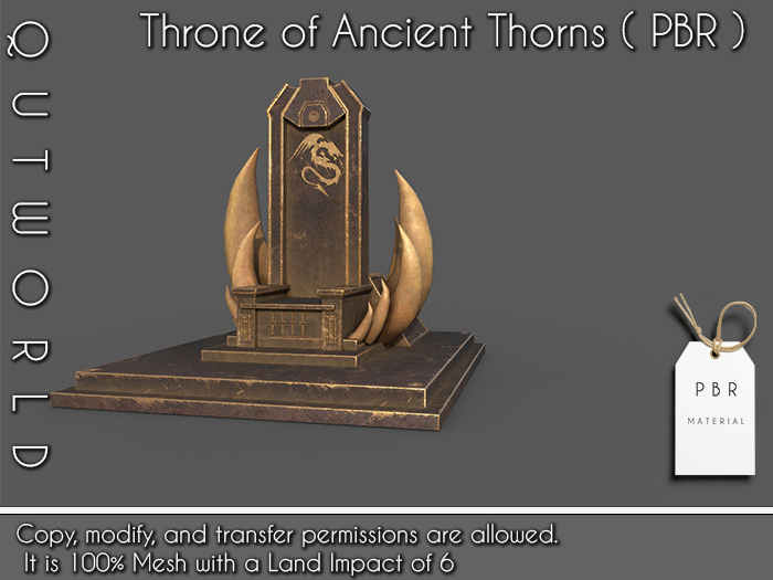 .::QUTWORLD Throne of Ancient Thorns_PBR::.FP 