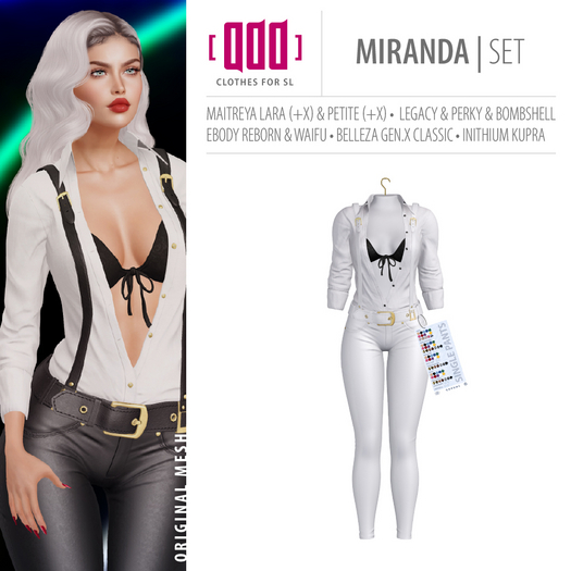 [ADD] Miranda Set - White