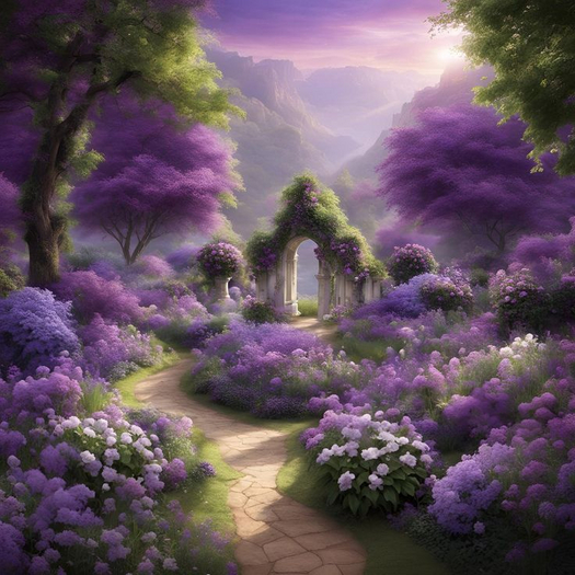 Garden Purple