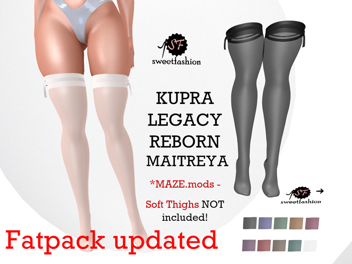 SF Stockings Ash Fatpack