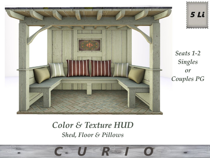 Garden Seating Shelter