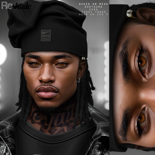 Second Life Marketplace - (RESHADE X BODY) - TONE 11 Y-3 AMARI (EVOX)