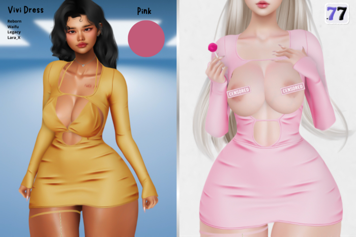 77Store - Vivi Dress - Pink